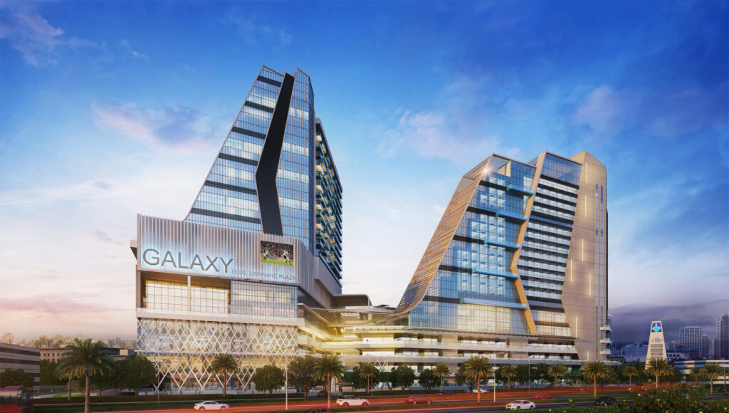 Galaxy Blue Sapphire Plaza